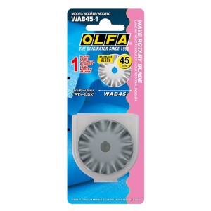 Olfa® wave blade 45 mm, WAB-45 (1)