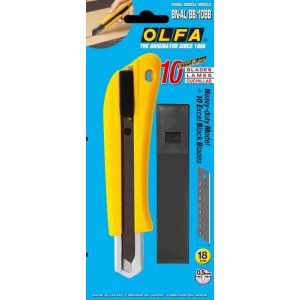 Olfa heavy-duty autolock snap-off knife BN-AL/BB/10B, 18 mm