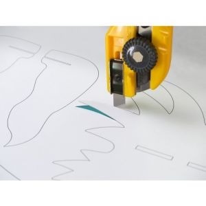 Olfa® heavy-duty dubbelmes L3, 18 mm