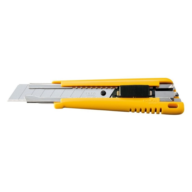 Olfa® heavy-duty autolock snap-off knife EXL, 18 mm