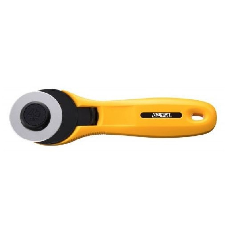 Olfa® cutter rotatif RTY-2/C, 45 mm/jaune