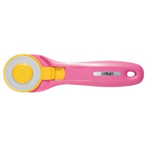 Olfa® rotary cutter RTY-2/C, 45 mm/pink