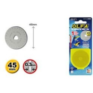 Olfa® cutter rotatif 45 mm, RB-45 (1)
