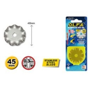 Olfa® cutter rotatif 45 mm, PIB-45 (1)