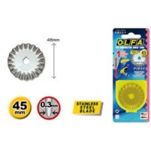 Olfa® cutter rotatif 45 mm, PIB-45 (1)