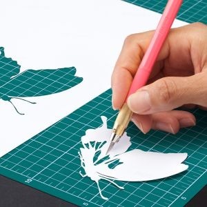 Olfa® couteau à art AK-5/5b/rose