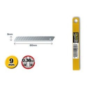 Olfa® afbreekmes, ASB-S, 9 mm, RVS (10)
