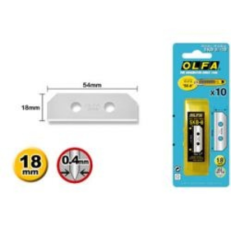 Olfa® veiligheids reservemes SKB-8 (10)