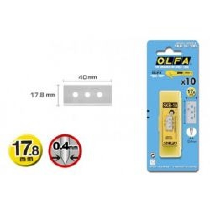 Olfa® veiligheids reservemes SKB-10 (10)