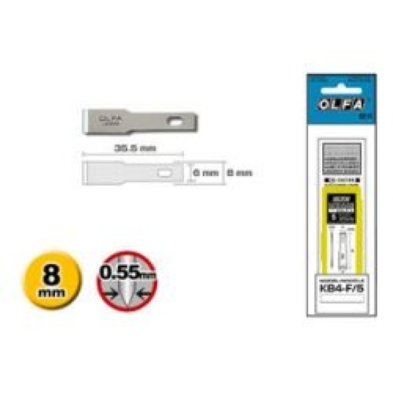 Olfa® reservemes KB4-F5 (5)