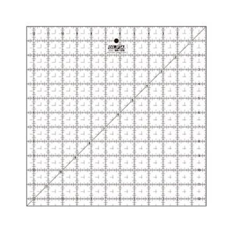 Olfa® patch- en quilt ruler QR-12S, 12,5 inch