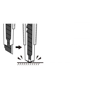 Olfa® standaard duty autolock cutter A5, 9 mm
