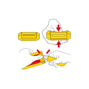 Olfa® contenitore per lame usate DC-4