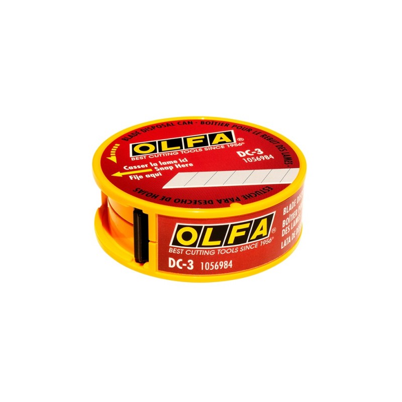 Olfa® contenitore per lame usate DC-3