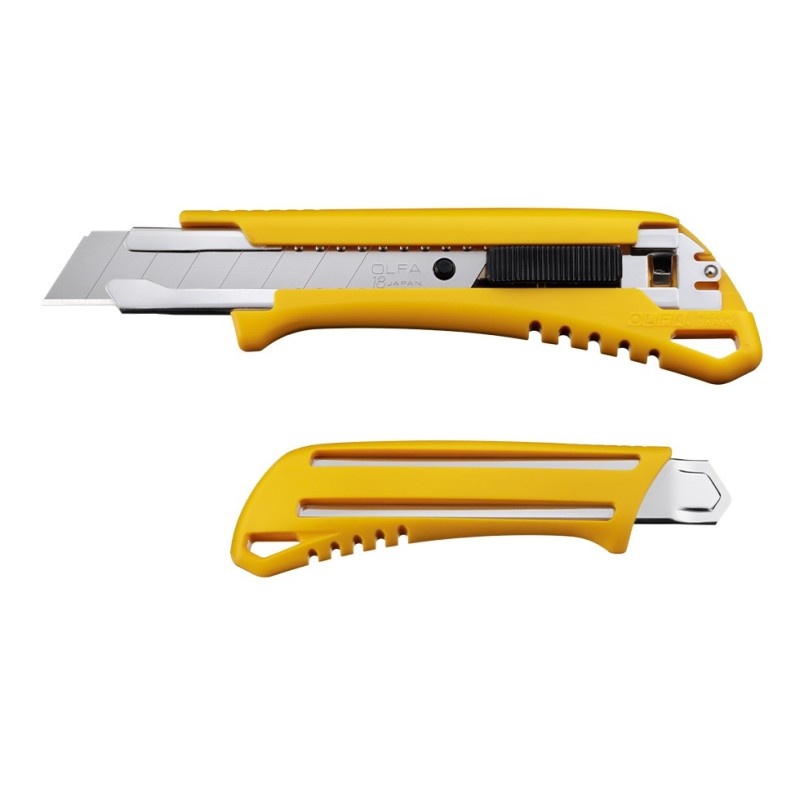 Olfa® heavy-duty autolock snap-off knife EXL, 18 mm