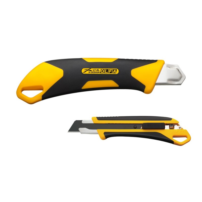 Olfa® heavy-duty afbreekmes/schuif L7-AL, 18 mm