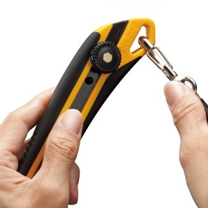 Olfa® heavy-duty, snap-off knife, rotary knob L7, 18 mm