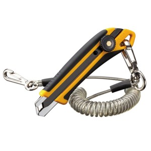 Olfa® heavy-duty afbreekmes/draaiknop L7, 18 mm