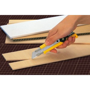 Olfa® heavy-duty snap-off knife L1, 18 mm