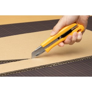 Olfa® cutter renforcé a verrouillage automatique BN-AL/BB/10BB, 18 mm