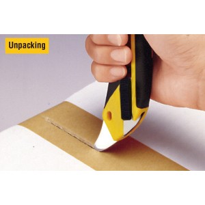 Olfa® heavy-duty afbreekmes/schuif L5-AL, 18 mm