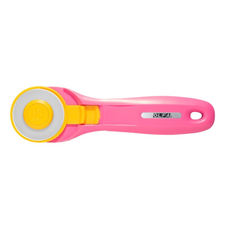 Olfa® rotary cutter RTY-2/C, 45 mm/pink