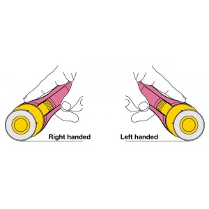Olfa® cutter rotatif RTY-2/C, 45 mm/rose
