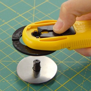 Olfa® rotary cutter de luxe RTY-2 NS, 45 mm