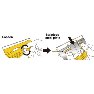 Olfa® Glasschaber GSR-1/3B
