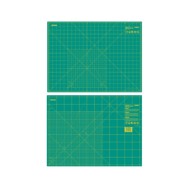 Olfa® rotary cuttingmat RM-IC-S-RC, 60 x 45 cm/ green (1,6 mm)