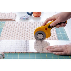 Olfa® rotary cuttingmat RM-IC-S-RC, 60 x 45 cm/ green (1,6 mm)