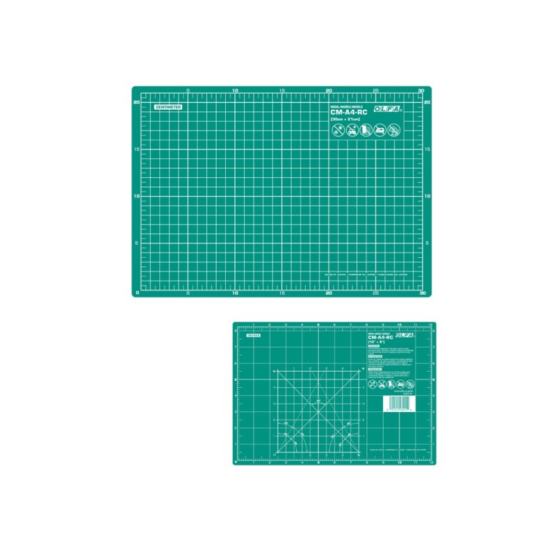 Olfa® cuttingmat CM-A4-RC, 22.5 x 30 cm (2 mm)