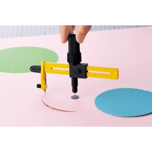 Olfa® cirkelsnijder CMP-1 DX (1.6-22 cm)