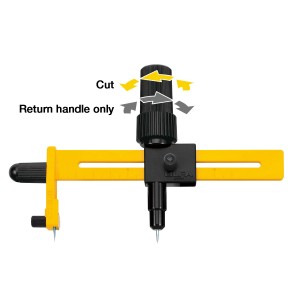 Olfa® Kompass-Messer CMP-1 DX, 1.6-22 cm