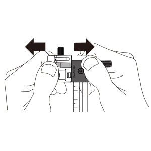 Olfa® Kompass-Messer CMP-1, 1-15 cm