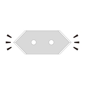 Olfa® passepartout snijder MC-45