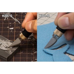 Olfa® Messer für Feine Arbeit AK-4, (2 x KB4-S/1xKB4-R, KB4-F)