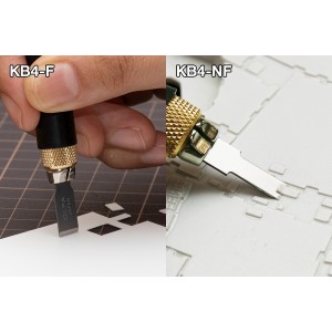 Olfa® Messer für Feine Arbeit AK-4, (2 x KB4-S/1xKB4-R, KB4-F)