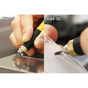 Olfa® Messer für Feine Arbeit AK-4, (2 x KB4-S/1xKB4-R, KB4-F)