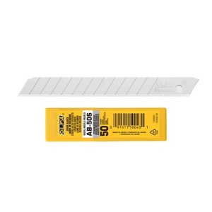 Olfa® afbreekmes AB-S, 9 mm, RVS (50)