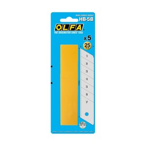 Olfa® afbreekmes HB, 25 mm (5)