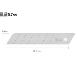 Olfa® afbreekmes HB, 25 mm (20)