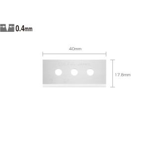 Olfa® veiligheids reservemes SKB-10 (10)